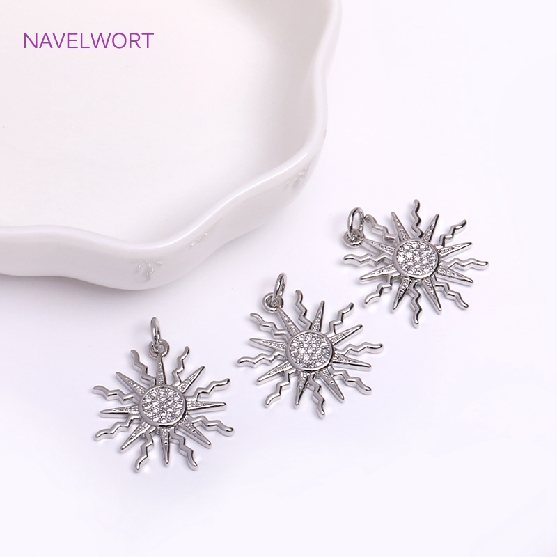 Pendentif soleil en laiton pla - Jewelry & Watches Review avis et prix