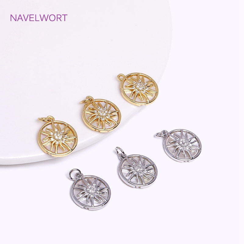 Pendentif soleil en laiton pla - Jewelry & Watches Review avis et prix