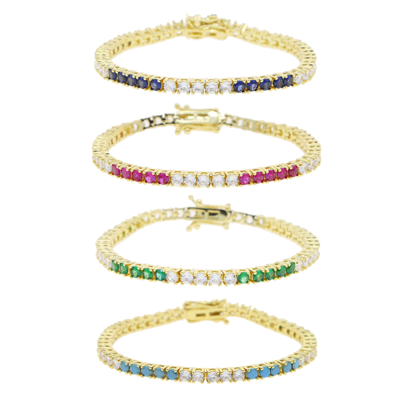 Bracelet de Tennis en Zircon C - Tennis Bracelet Cubic avis et prix