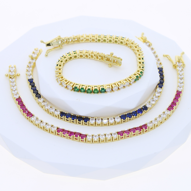 Bracelet de Tennis en Zircon C - Tennis Bracelet Cubic avis et prix