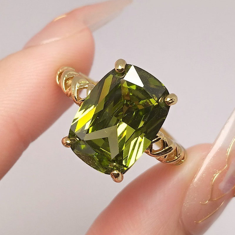 Bagues d'ouverture en pierre c - Birthstone Ring Set avis et prix
