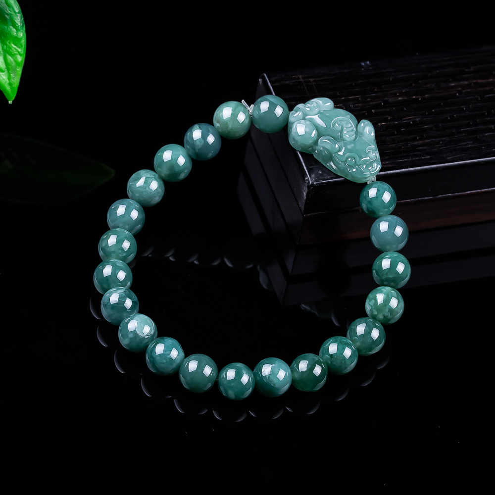 Bracelet Pixiu en jadéite birm - Jewelry & Watches Sp Z Oo Janów Lubelski avis et prix