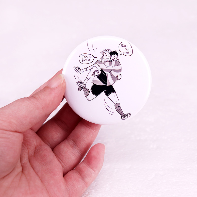 Épingle à bouton Pinback Heart - Nick'S Jewelry & Watches Reviews avis et prix