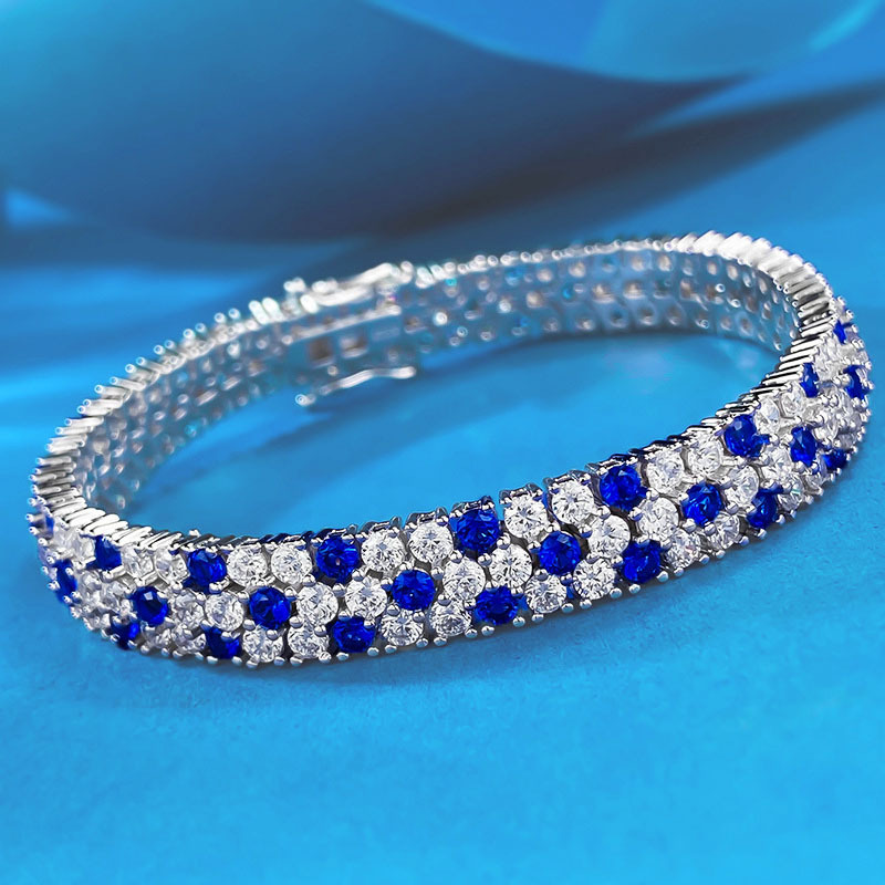 Bracelet tennis double rangée  - Tennis Bracelet Cubic avis et prix