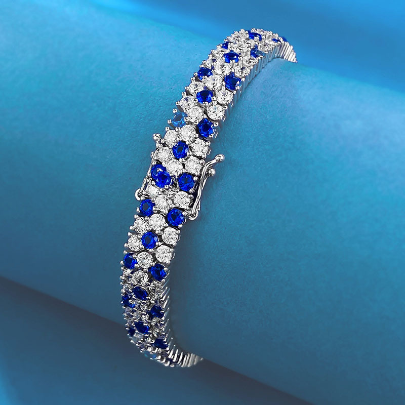 Bracelet tennis double rangée  - Tennis Bracelet Cubic avis et prix