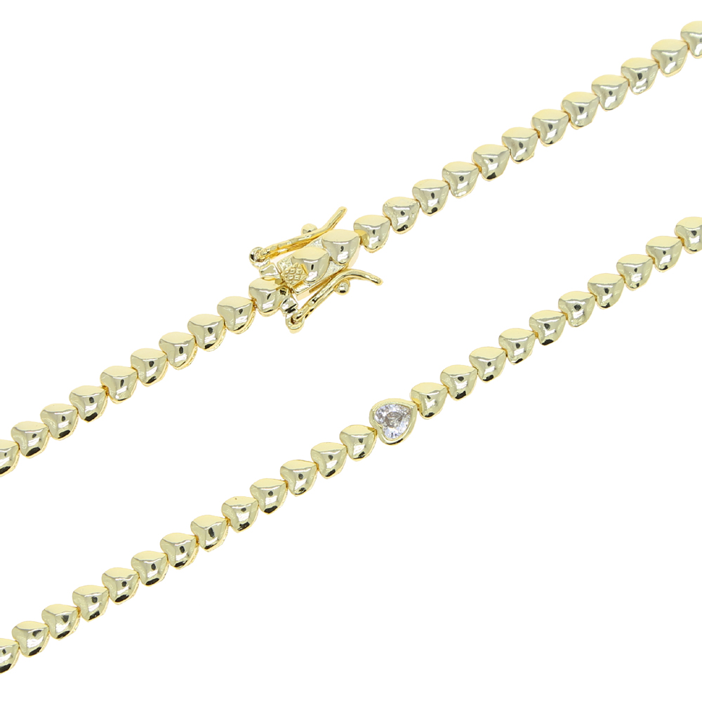 Bracelet de tennis en forme de - Tennis Bracelet Cubic avis et prix