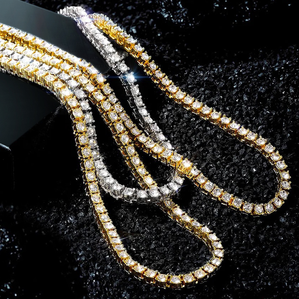 Chaîne de tennis Iced Out pour - Tennis Bracelet Cubic avis et prix