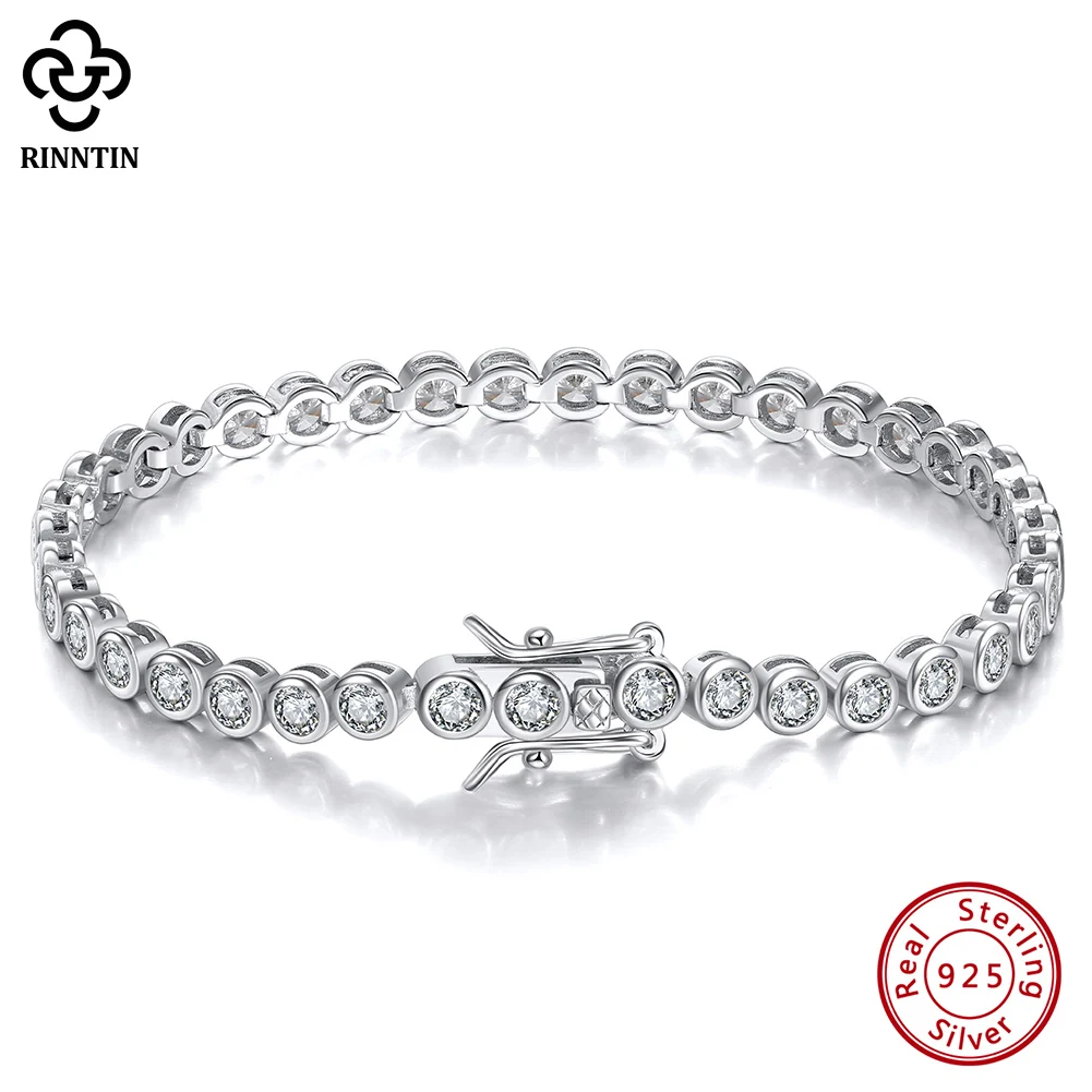 Rinntin – Bracelet de Tennis b - Tennis Bracelet Cubic avis et prix