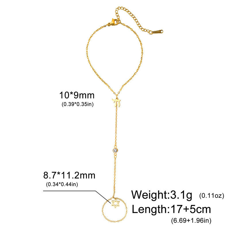 Bracelet ajustable en acier in - Jewelry & Watches Sp Z Oo Janów Lubelski avis et prix