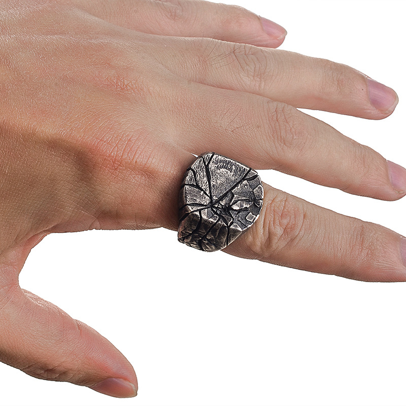 Grand anneau rétro Cracking Ro - Jewelry & Watches Review avis et prix