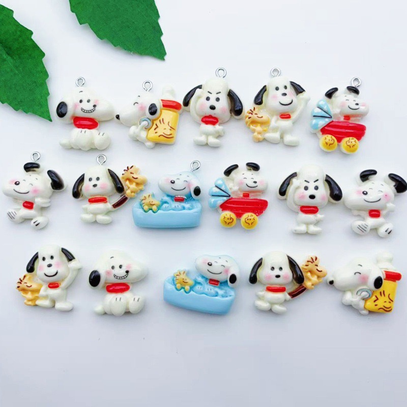 Pendentif chien en résine, 12  - Drop Earrings avis et prix