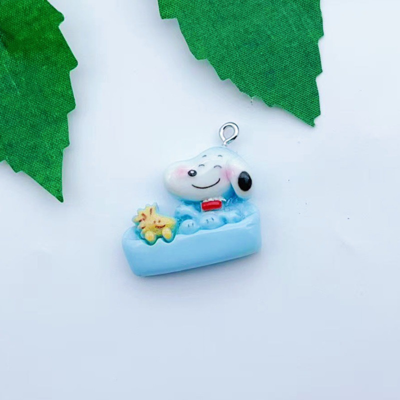 Pendentif chien en résine, 12  - Drop Earrings avis et prix