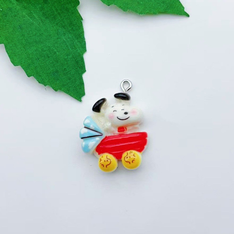 Pendentif chien en résine, 12  - Drop Earrings avis et prix
