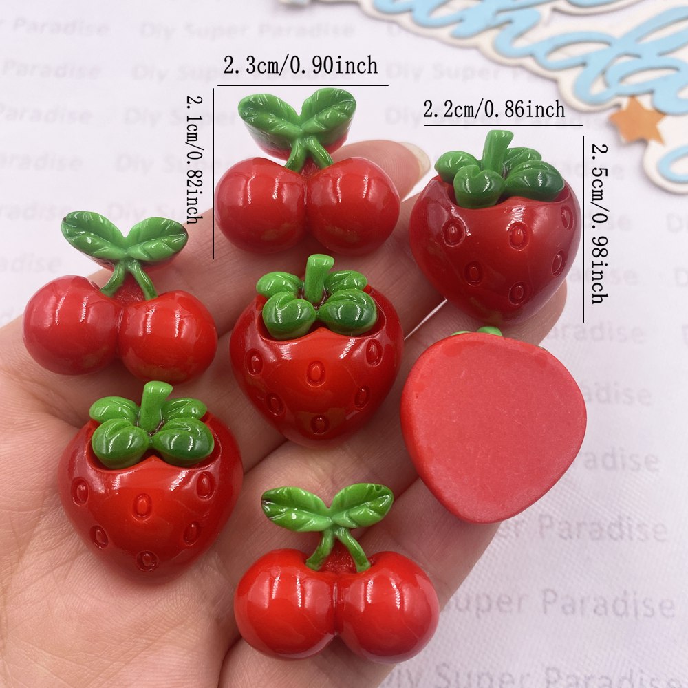 8 pièces résine Kawaii coloré  - Paradise Jewelry & Watches Llc Miami avis et prix