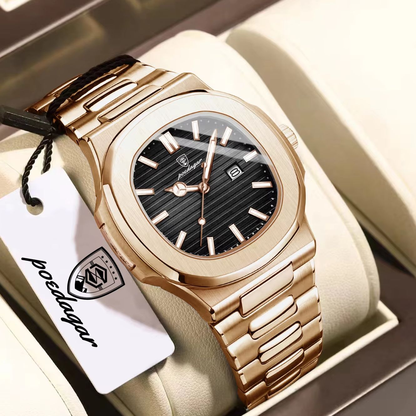 Montre homme POEDAGAR, luxe, a - Rg Watches & Jewelry Gmbh avis et prix