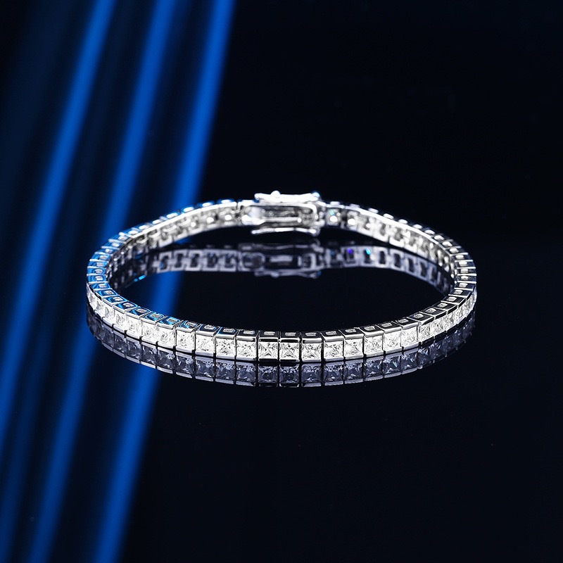 Bracelet de Tennis de marque à - Tennis Bracelet Cubic avis et prix
