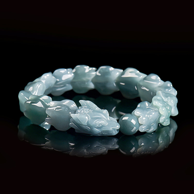 Bracelet Dragon en Jadeite Bir - Jewelry & Watches Sp Z Oo Janów Lubelski avis et prix