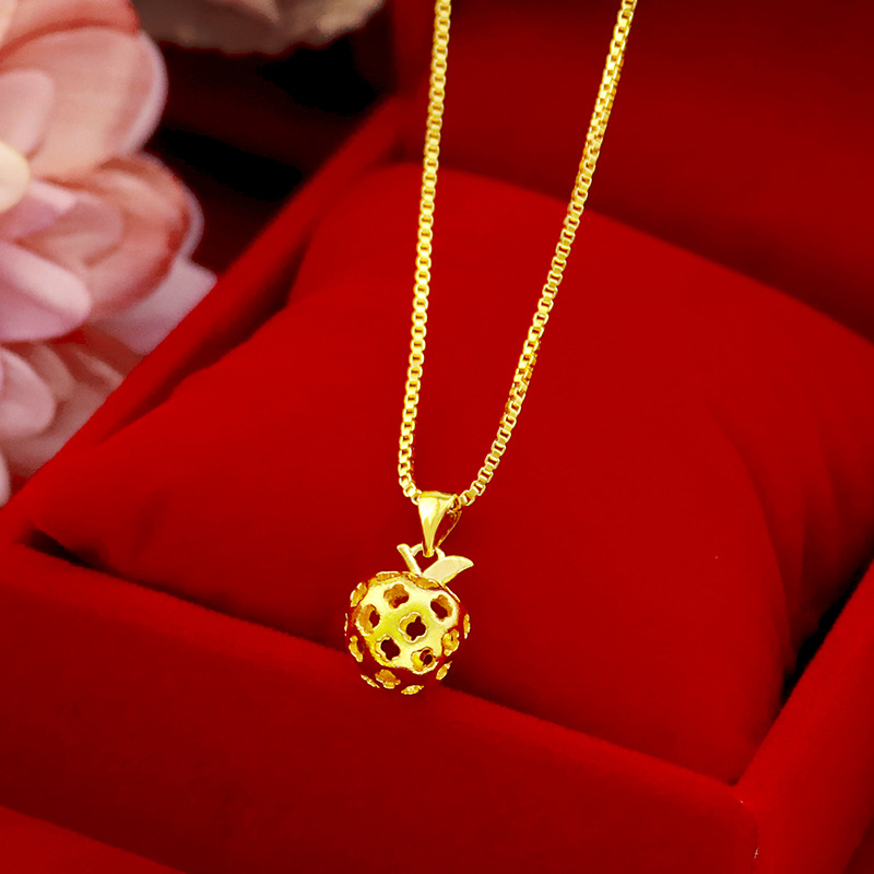 Collier pendentif creux en or  - Eve Jewelry & Watches Distribuidor Oficial Rolex Buenos Aires avis et prix