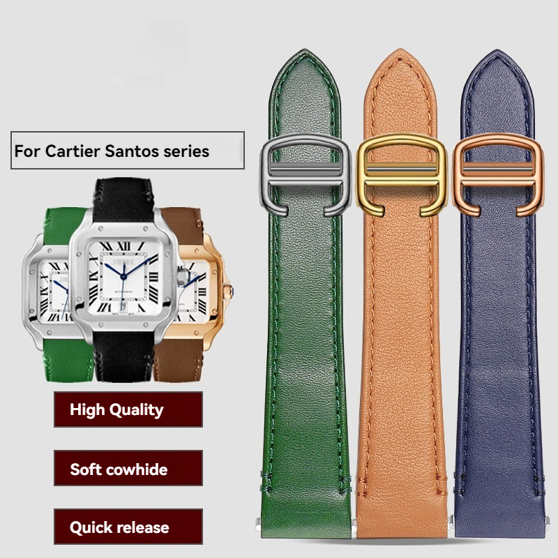 19mm 21mm bracelet de montre e - Cartier Watch Santos avis et prix