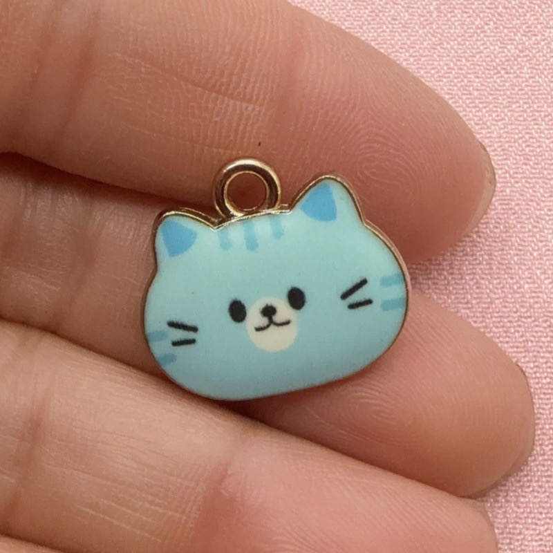 12 pendentifs en alliage tête  - Drop Earrings avis et prix