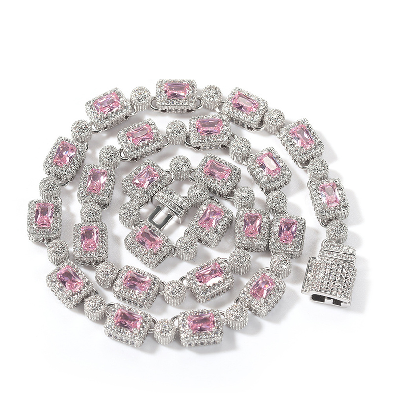 Colliers ras du cou Hip Hop Bl - Tennis Bracelet Cubic avis et prix