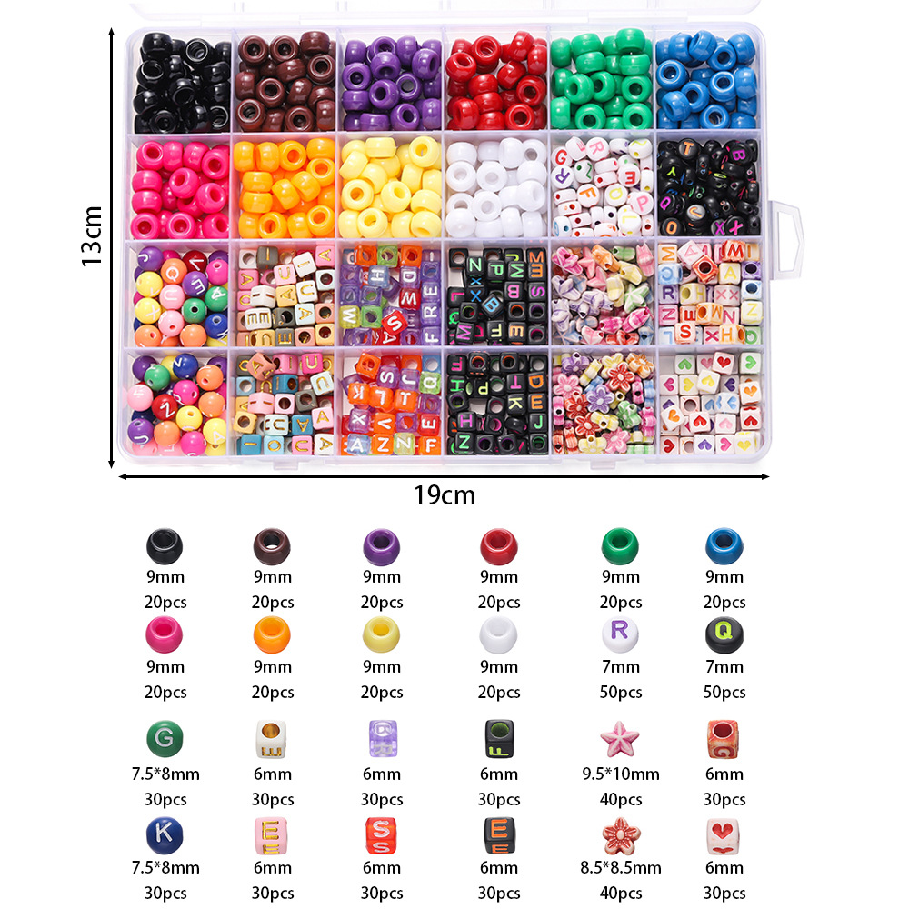 1 Boîte de Perles Acryliques C - Fine Jewelry & Watches Photos avis et prix