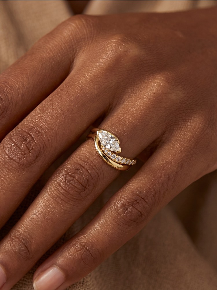 Bague torsadée en argent Sterl - Fine Jewelry & Watches Photos avis et prix