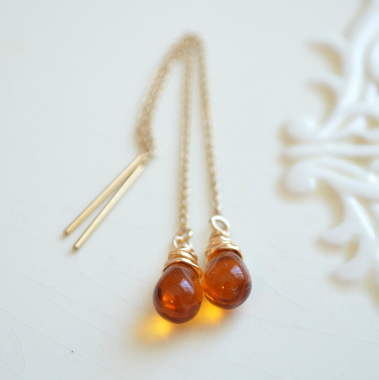 Boucles d'oreilles à enfiler e - Drop Earrings avis et prix